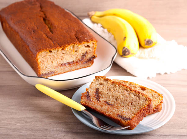 istock Banana cake with chocolate 1761239636
