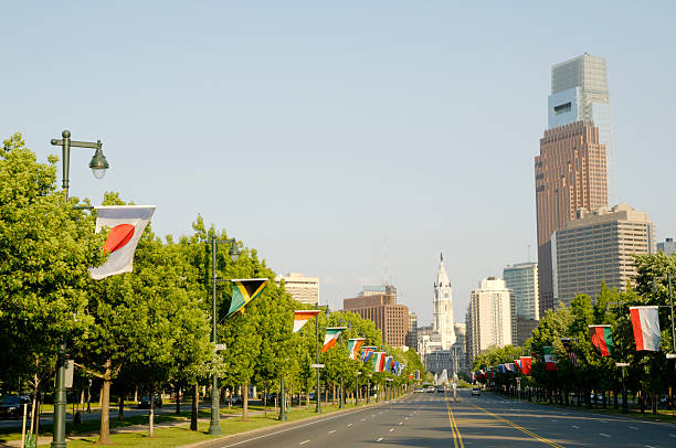 istock Benjamin Franklin parkway and City Hall in Philadelphia 176123966