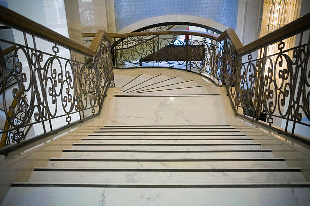 istock Stairway in Luxury Hotel 176123998