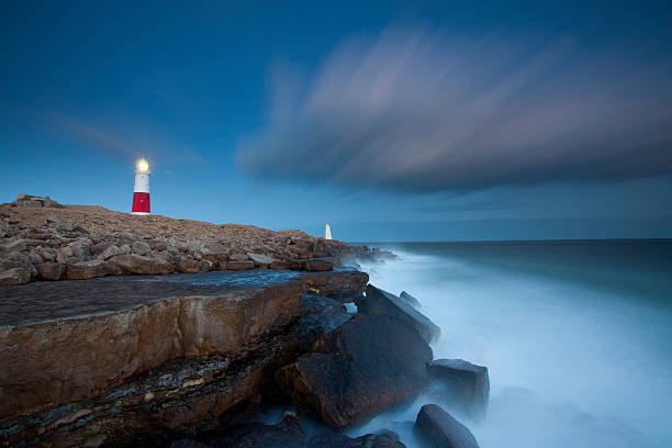 istock Long exposure at Portland Bill 176124552