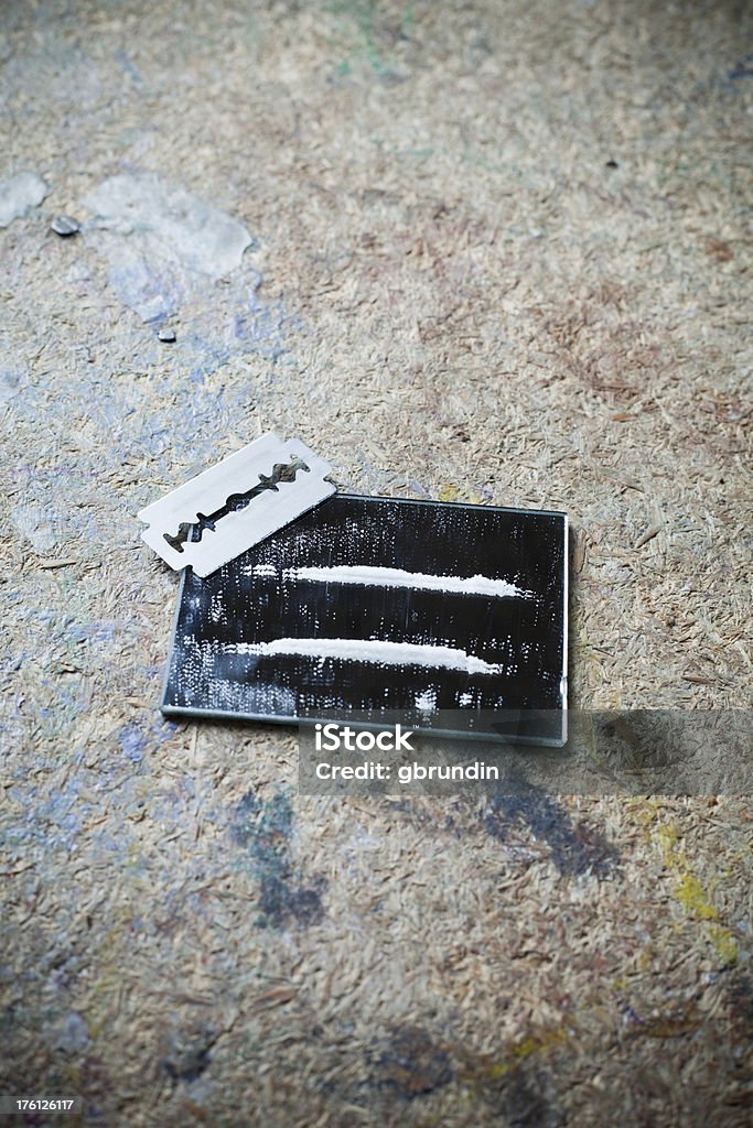 Cocaïne concept - Photo de Antihygiénique libre de droits