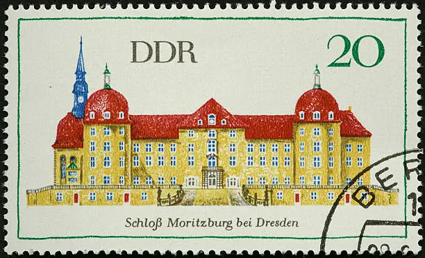 "castle Moritzburg in Dresden,Germany."