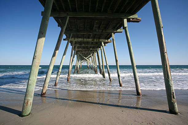 istock wooden pier at beach 176126939