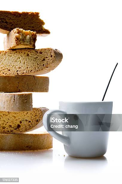 Biscoitos E Café Expresso - Fotografias de stock e mais imagens de Bebida - Bebida, Bebida Quente, Biscoitos