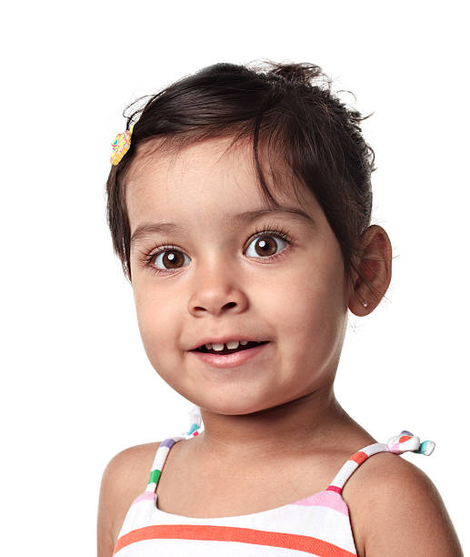 istock cute hispanic girl studio portrait 176127395