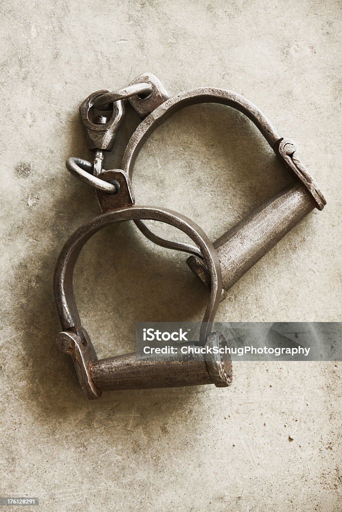 Niewolnictwo kajdany Więzień nadużycie Historia - Zbiór zdjęć royalty-free (Niewolnictwo)