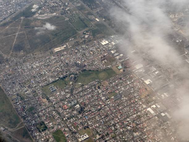 istock Low cost housing in Cape Town from the air 1761284341