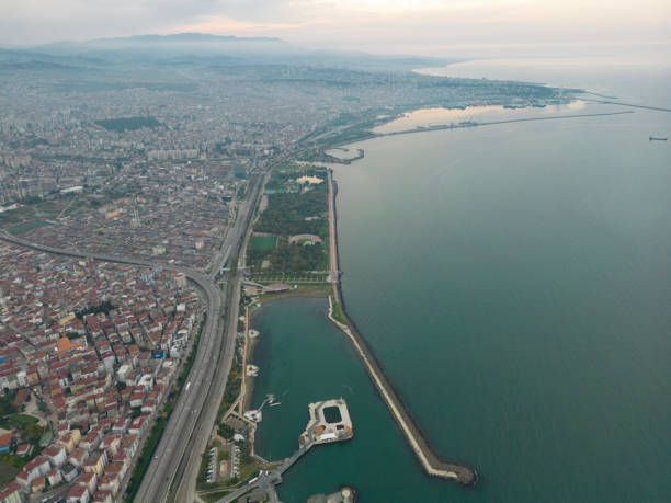 istock Aerial view of Samsun coast 1761291911