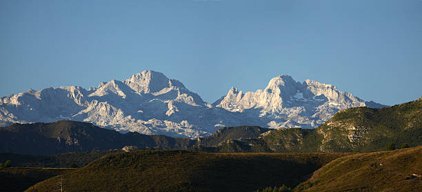 Picos De Europa mountains stock photo