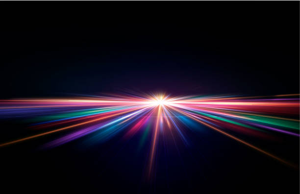 istock Abstract technological futuristic background. Motivational fast moving speed lines. Futuristic dynamic motion technology. Template of express lanes, lines, for games, business cards, posters, banners. 1761296229