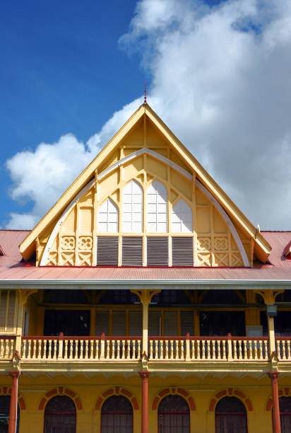 istock Supreme Court - balcony and ornate gable, Georgetown, Guyana 1761296741