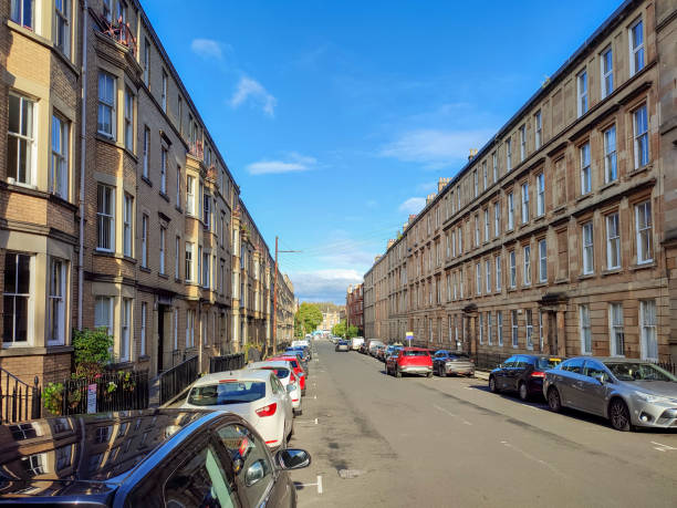 istock Street view at glasgow scotland england UK 1761312823