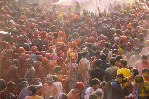 Mathura, located in the northern Indian state of Uttar Pradesh, is considered to be the best place to celebrate the colorful and lively festival of Holi