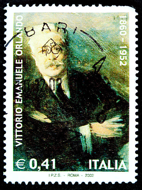 istock Vittorio Emanuele Orlando postage stamp 176133037