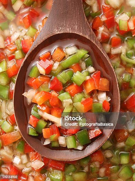 Salsa Stockfoto und mehr Bilder von Geschnitten - Geschnitten, Grüne Paprika, Rot