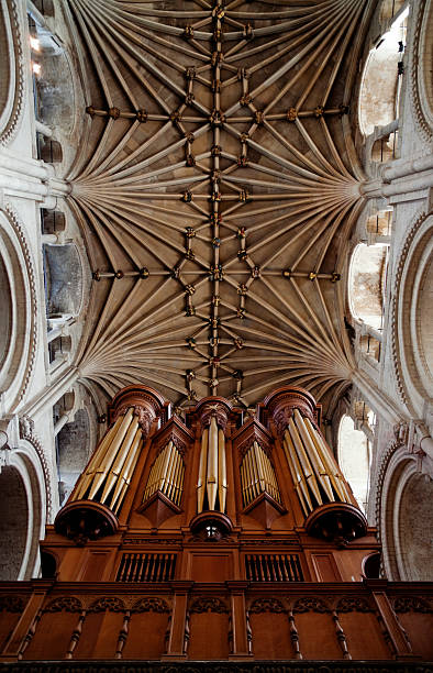 istock Norwich Cathedral organ and ceiling 176134103