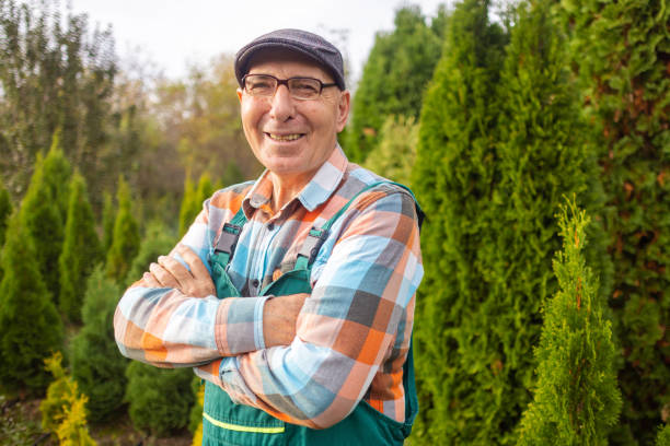 istock Elderly Gardener's Cheerful Portrait 1761348030
