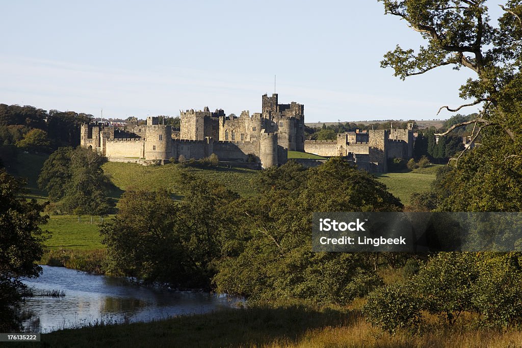 Castelo de Alnwick - Royalty-free Castelo de Alnwick Foto de stock
