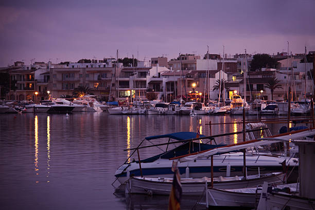 istock Harbour at Portocolom in Majorca 176135244