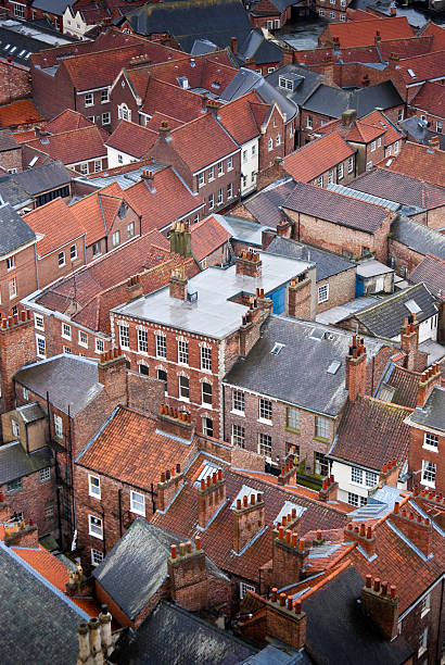 istock Rooftops View from Bell Tower of York Minster Cathedral 176135284