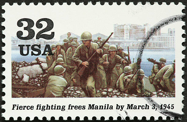 Philippines in world war II world war II fighting in the Philippines. 1945 stock pictures, royalty-free photos & images