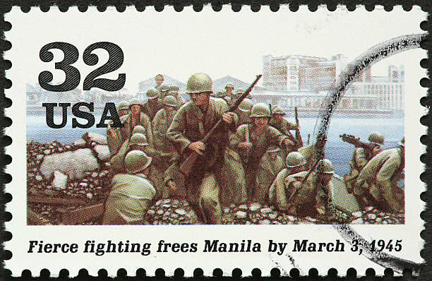 filipinas na segunda guerra mundial - allied forces imagens e fotografias de stock