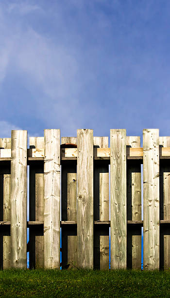 istock Wooden Fence with Copy Space 176136792