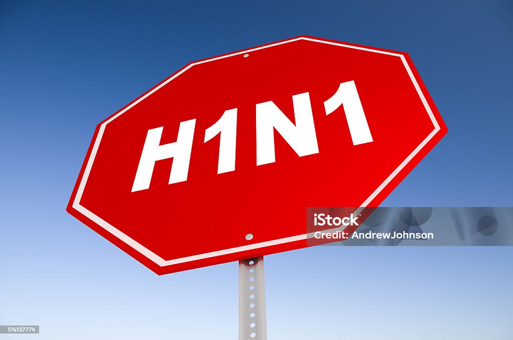Zatrzymaj H1N1 - Zbiór zdjęć royalty-free (Bez ludzi)