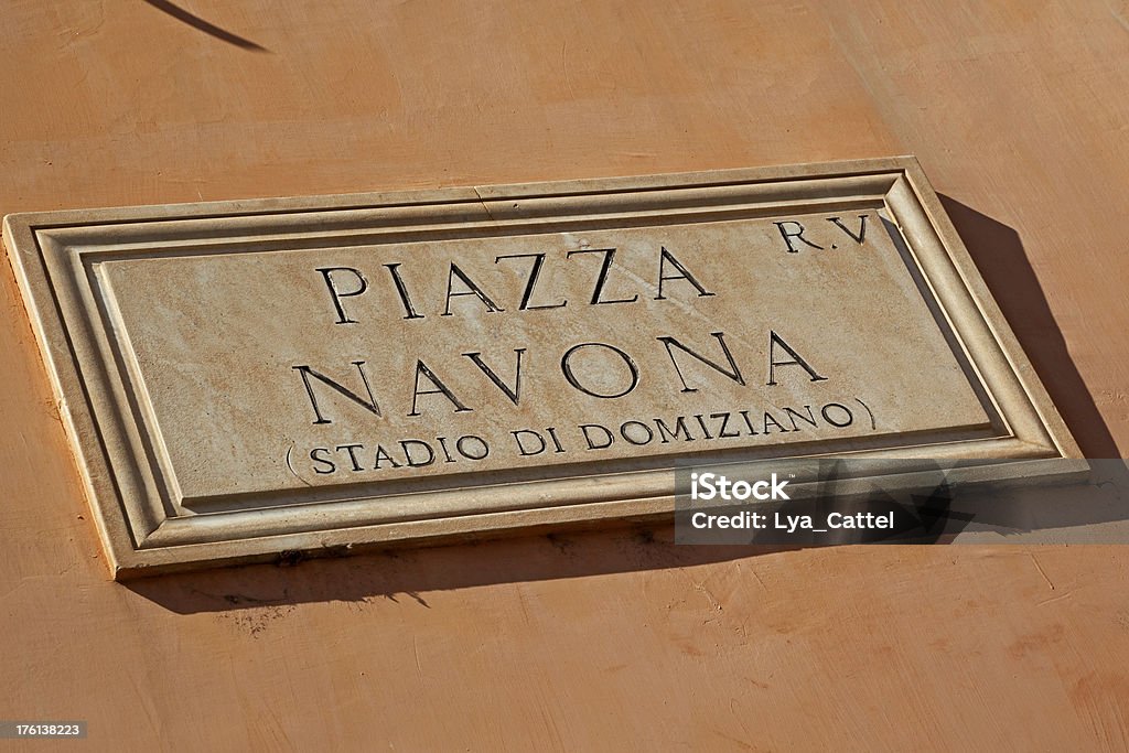Piazza Navona # 2 XL - Lizenzfrei Architektur Stock-Foto