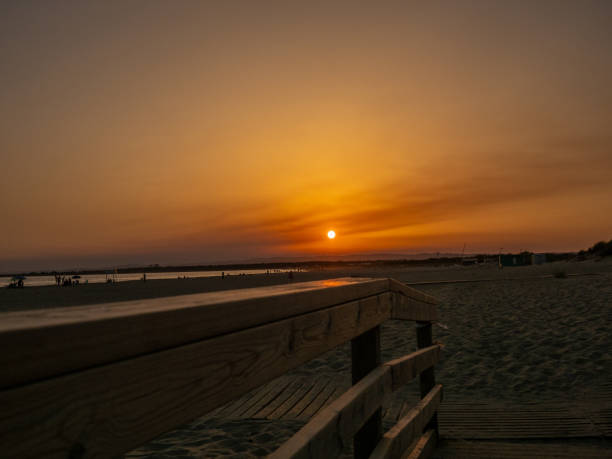 istock Isla Canela beach, in Huelva, Spain, at sunset. 1761388157