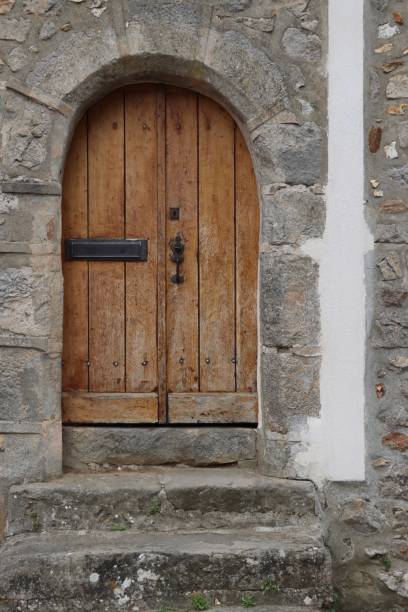 istock Little wooden door 1761410281