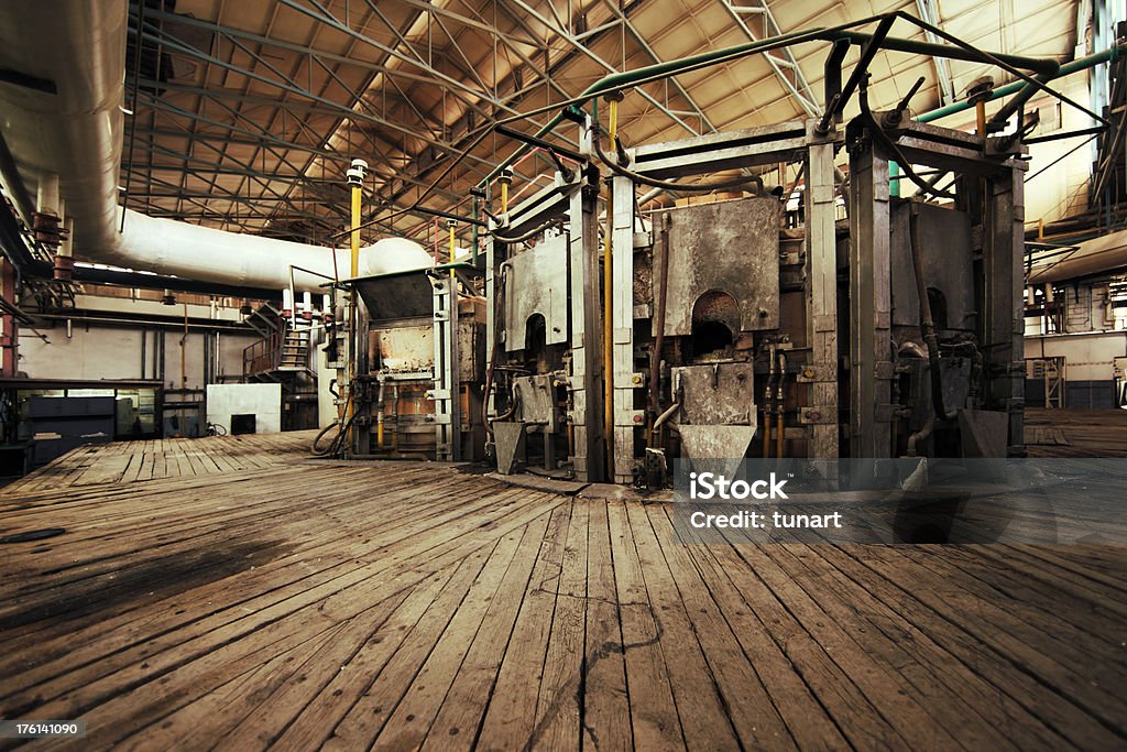Ancienne usine de fabrication de verre - Photo de A l'abandon libre de droits