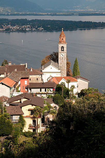istock St. Martin's Church, ronco sopra ascona, switzerland 176141203