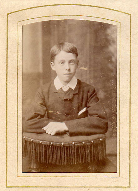 istock Victorian Boy Old Photograph 176142578