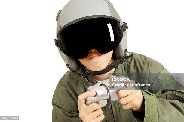 Foto de Jogador De Piloto e mais fotos de stock de Brand Name Video Game - Brand Name Video Game, Controle, Criança