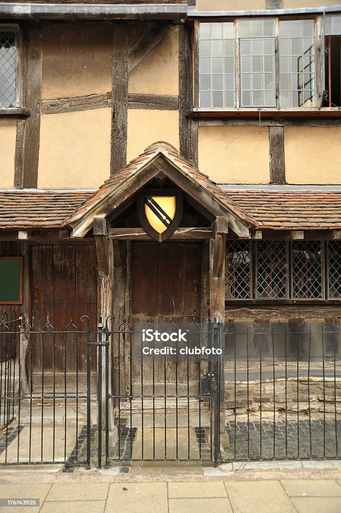 William Shakespeare de Berço em Stratford após Avon, Warwickshire, Reino Unido - Royalty-free Casa Foto de stock