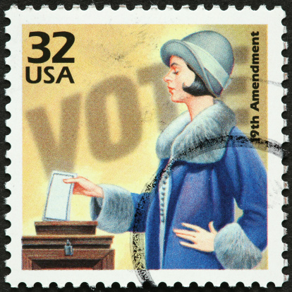 Cancelled Stamp From The United States Featuring The Cherokee Silversmith, Sequoyah.  He Also Created The Cherokee Written Language In 1821.  He Lived From 1770 Until 1843.