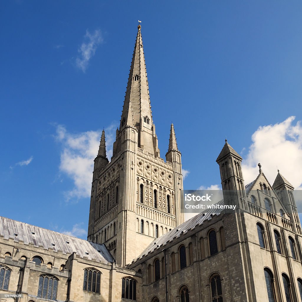 Norwich Catedral do convento - Foto de stock de Anos 1000 royalty-free