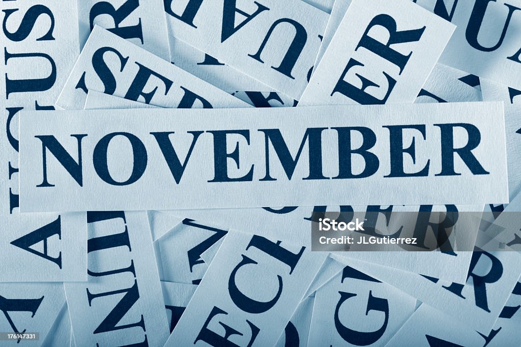 Listopada - Zbiór zdjęć royalty-free (Bez ludzi)