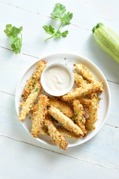istock Baked crispy zucchini fries 1761490569