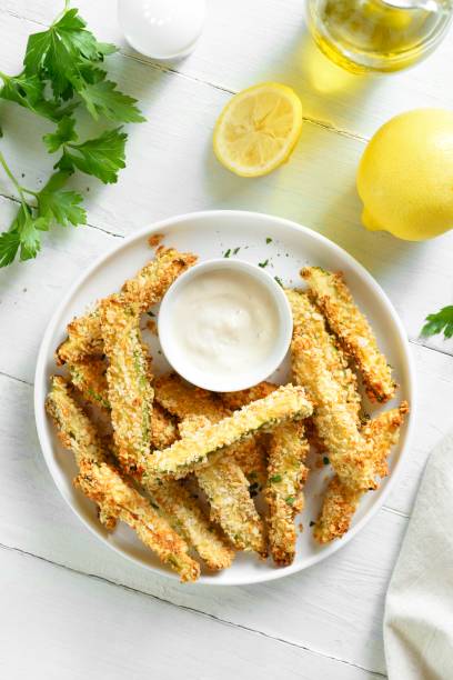 istock Baked crispy zucchini fries 1761491202
