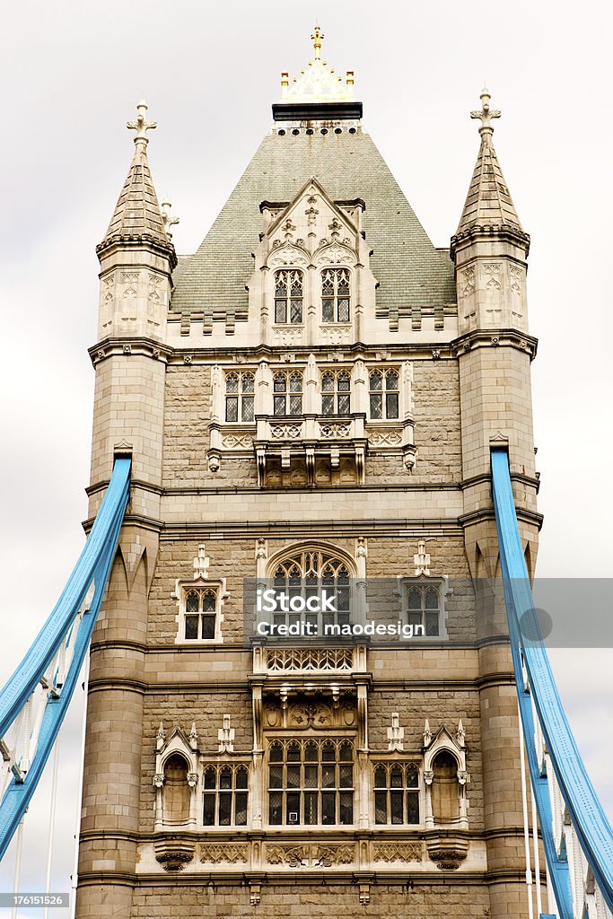 Detalhe da Ponte da Torre de Londres, Reino Unido - Royalty-free Parte Superior Foto de stock
