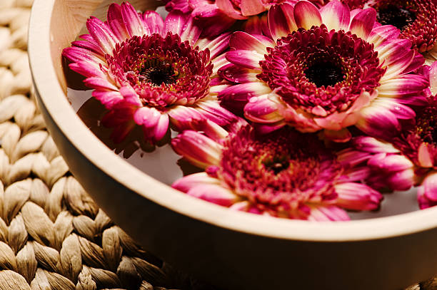 istock Floating flowers in a bowl 176151853