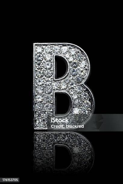 Diamantalphabet B Stockfoto und mehr Bilder von Alphabet - Alphabet, Buchstabe B, Designelement