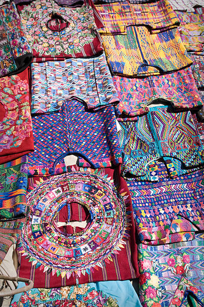 istock Guatemalan Huipils for Sale 176153822