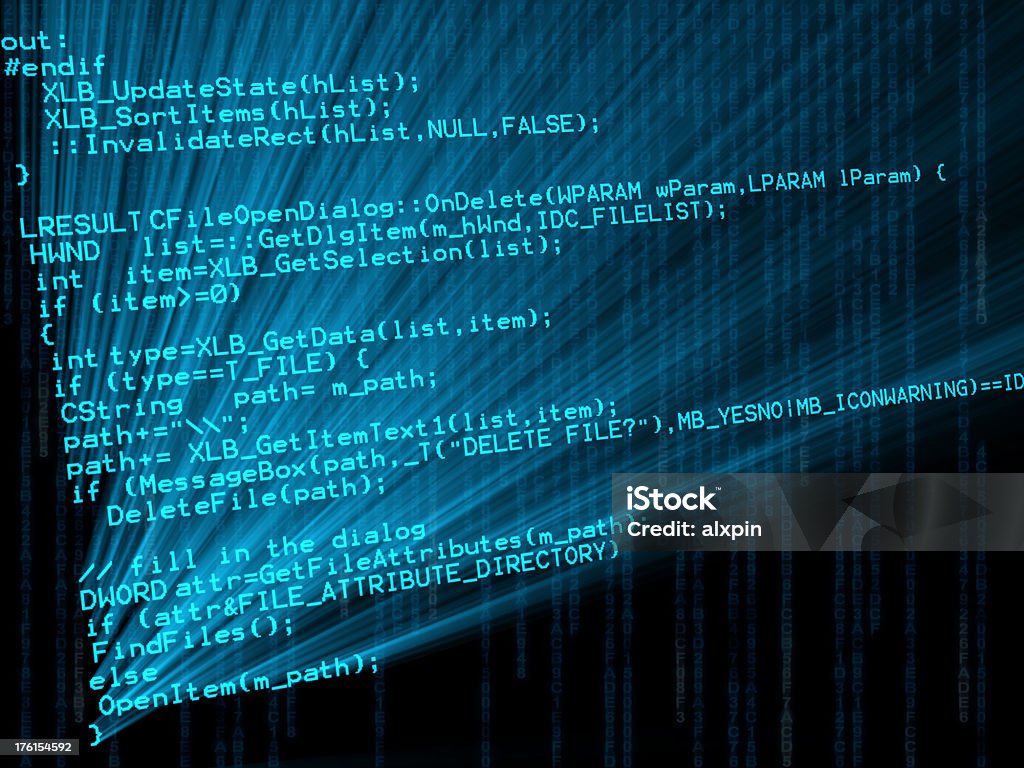 コンピュータプログラムコード - コンピュータソフトウェアのロイヤリティフリーストックフォト