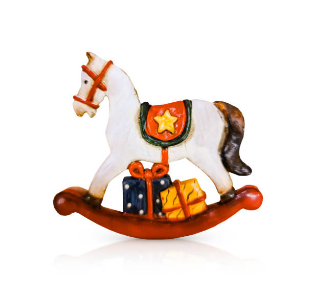 istock Vintage Toy Christmas Horse 1761569010