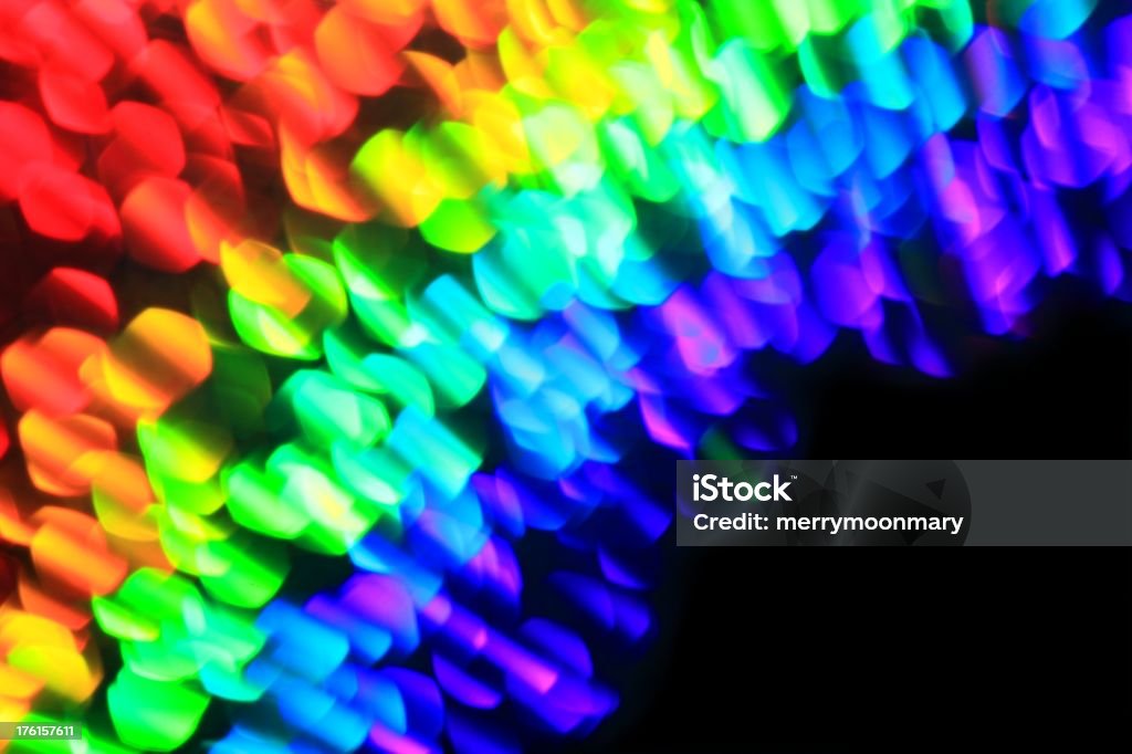 Riflessi arcobaleno - Foto stock royalty-free di Arcobaleno