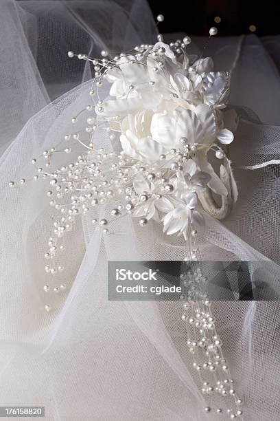 Foto de Decoração De Casamento e mais fotos de stock de Acessório - Acessório, Branco, Casamento