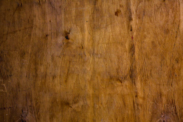istock Old wood texture background, surface with old natural colored wood, top view. Grain table surface. 1761603110